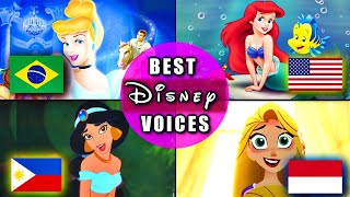 Disney's Best FEMALE Voices (in 50 Languages)