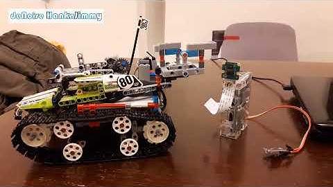 Lego Walle and Arduino Uno plus ESP8266, modulized test 4/4