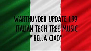 ''Bella Ciao'' War thunder update 1.99 Italian tech tree music lyrics video