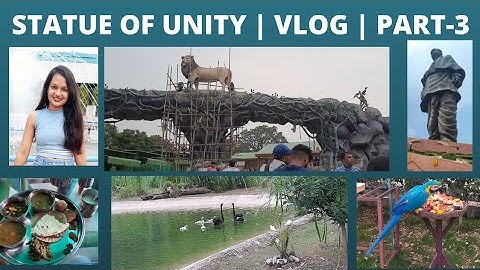 STATUE OF UNITY | PART -3 | JUNGLE SAFARI | TRIBAL CAFE | PARIDA VIBHUPRIYA | #VLOG