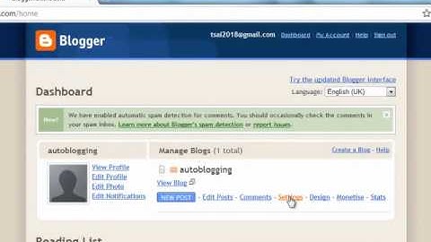 iAutoblog Tutorials - How to Autoblog on a Blogger blog with iAutoblog
