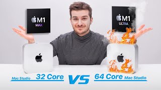 Mac Studio (M1 Max) vs Mac Studio (M1 Ultra) - SHOCKING Results!