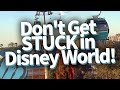 Worst (and Most Likely) Places To Get Stuck In Disney World!