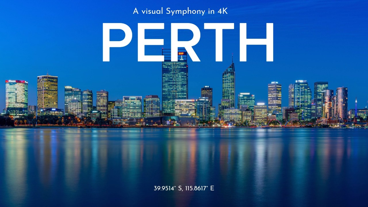 Perth from Above: A Breathtaking 4K Aerial Tour of Australia's Iconic City