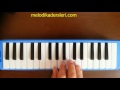 MELODİKA İLE İZMİRİN KAVAKLARI 8.SINIF NOTASI ÇALINIŞI