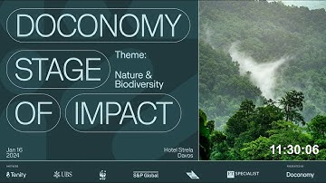 Nature & Biodiversity. Tech for Impact Showcase - Doconomy Stage of Impact, Jan 16 2024