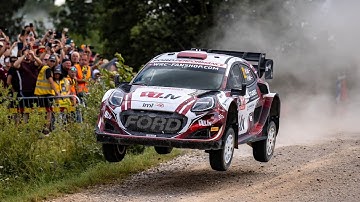 TET Rally Latvia WRC 2024 | Martin Sesks MAX ATTACK Podium | Saturday Morning  Day 3 Highlights