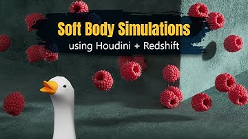 SideFX Houdini Tutorial - Making Soft Body Simulations using Vellum Cloth & Point Deform