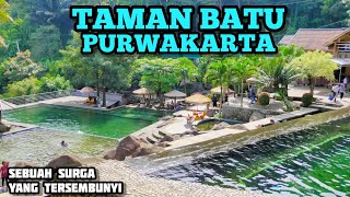 Wisata taman batu Purwakarta. harga tiket masuk taman batu purwakarta. taman batu purwakarta 2021