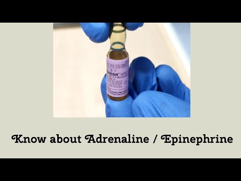 Video: Adrenaline Hydrochloride-Vial - Instructions For Use, Indications, Doses, Analogues