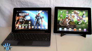 Apple New iPad vs. Asus Eee Pad Transformer Prime Tablet Comparison