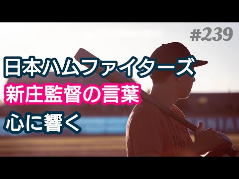 【新庄剛志】日本ハムファイターズ・新庄監督の言葉。野球だけでなく、すべての人に響く言葉。４７歳おっさんの率直な感想。◆229