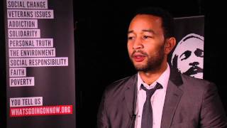 John Legend discusses "Wholy Holy"