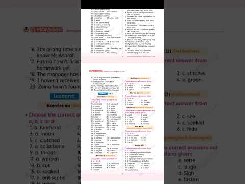 اجابات كتاب المعاصر انجليزي تالته ثانوي 2026 ثانوية عامة  تحفيز