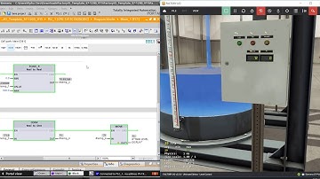 FACTORY IO TANK LEVEL - SCALING S71200