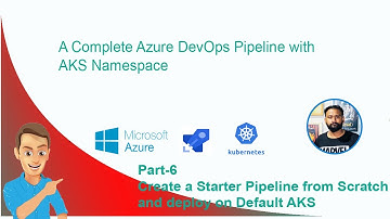 Part-6 Create a Starter Pipeline from Scratch & deploy on ACR & AKS Default | Vikranth | DevOps
