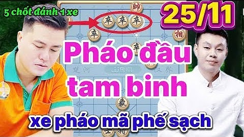 Cờ tướng Lại Lý Huynh vs Hứa Ngân Xuyên 