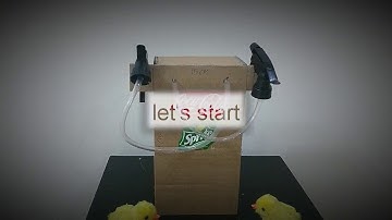 How to Make Coca Cola Soda Fountain Machine with 2 Different Drinks at Home