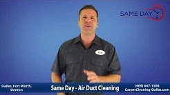 Professional Air Duct Cleaning in Dallas | Fort Worth | Denton areas.