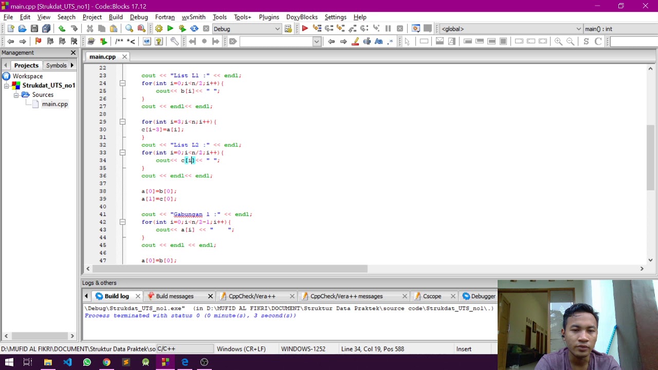 Random Shuffle C Program Card Shuffle C++ - YouTube