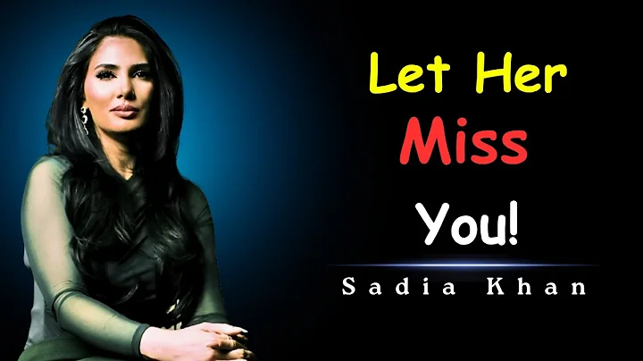 How to Make Her Miss You Badly by Adopting These 4 Stoic Principles | Sadia Khan | Female Psychology