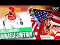 🇺🇸 Mikaela Shiffrin's BEST Moments at Pyeongchang 2018! ⛷