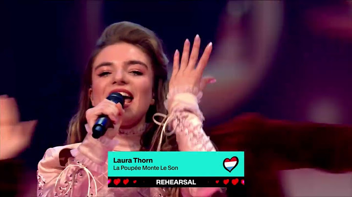 Laura Thorn - La Poupée Monte Le Son | Luxembourg 🇱🇺 | Rehearsal Clip | Eurovision 2025