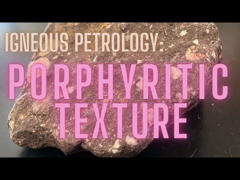 Video: Hvordan dannes en porfyritisk tekstur?
