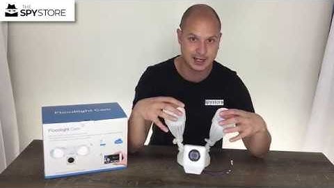 Motion-Activated Floodlight Security Camera - Setup & Features