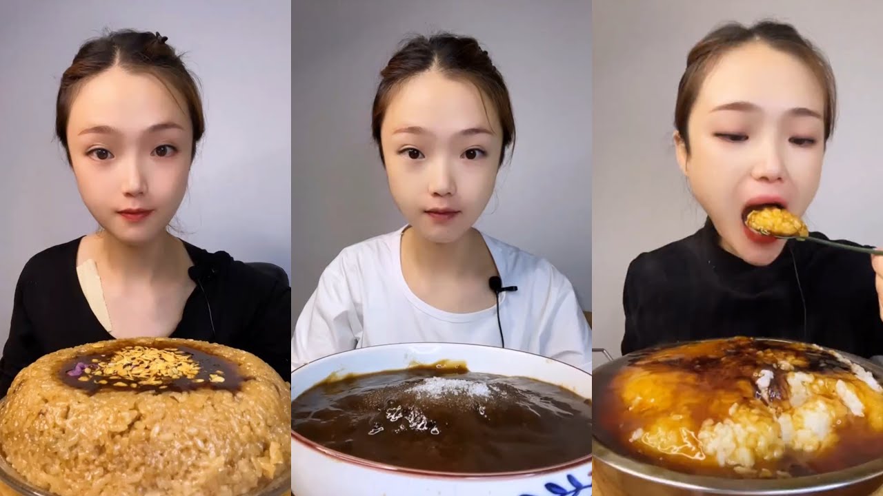 红糖糯米饭 | sticky rice ASMR