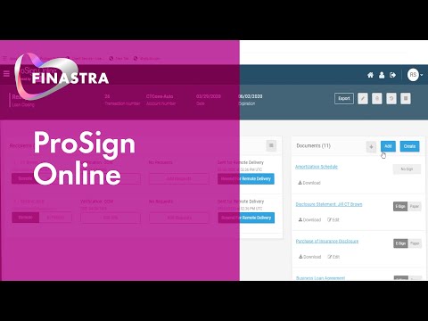 ProSign Online Demo Video