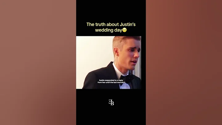 The truth of Justin's wedding day🥺 #shorts #viral #trending