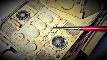 Make Your Models POP!  Easy Beginner Weathering Tutorial for a Pinwash on Model Tanks