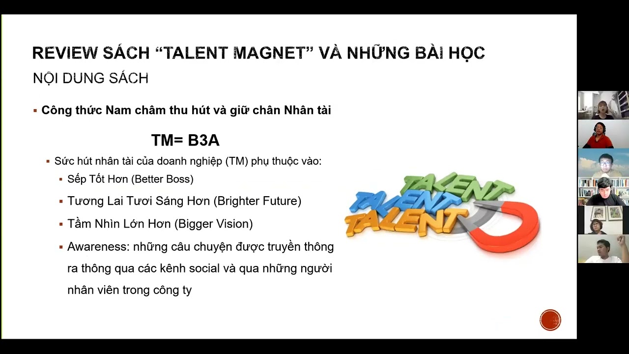 Outline Video GoShare: Nam Châm Thu Hút Nhân Tài (sách)