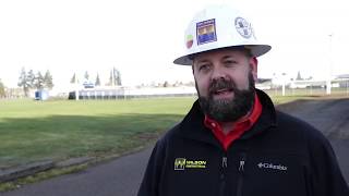 Removing an Inactive Osprey Nest from a High School Baseball Stadium Light