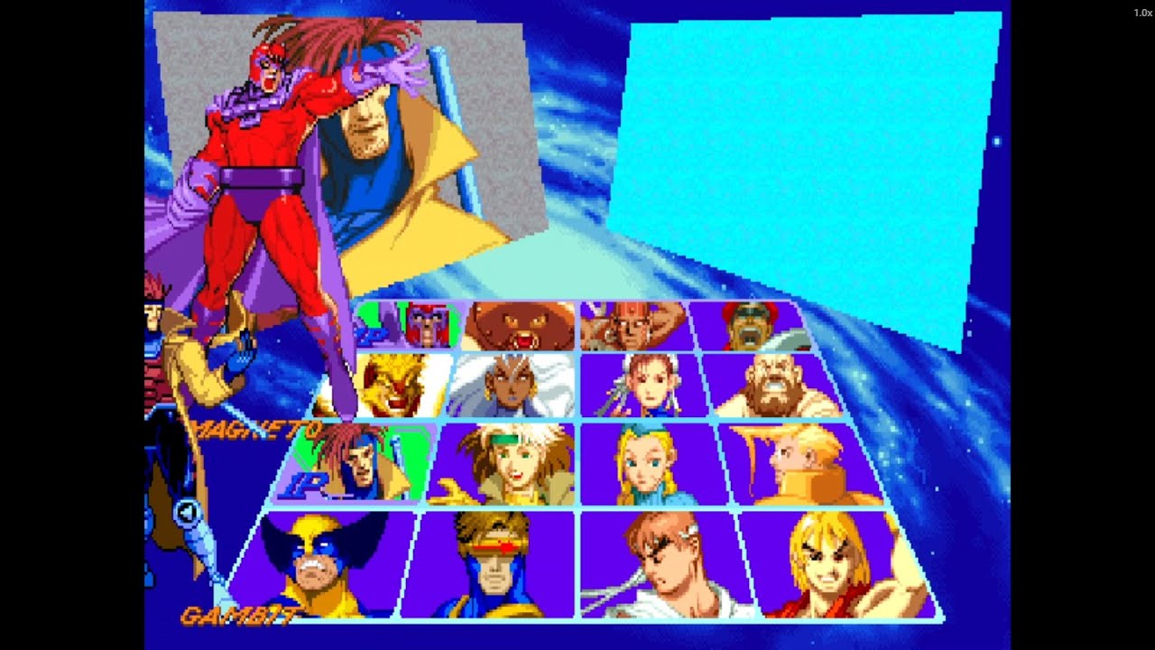 Magneto & Gambit – Power and Style Unleashed! | X-Men vs Street Fighter