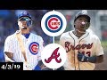 Chicago Cubs vs Atlanta Braves Highlights | April 3, 2019