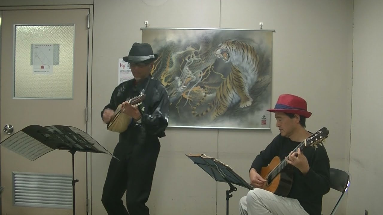 スペイン風奇想曲（ムニエル）マンドリン：久冨栄一・ギター：西村俊哉