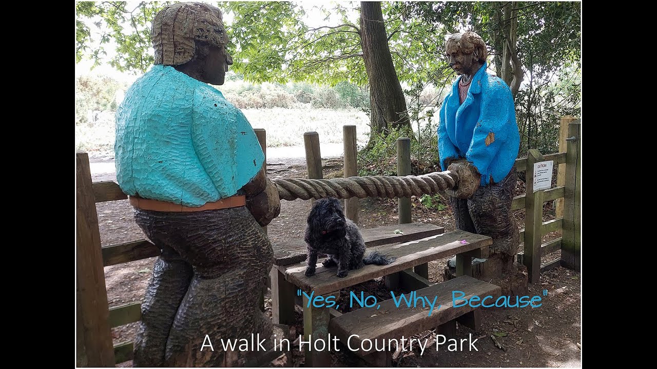 A walk in two parks ~Sheringham and Holt ~ in May 2025