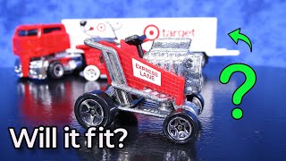 Hot Wheels Express Lane, Will it fit in Bullseye's Big Rig?