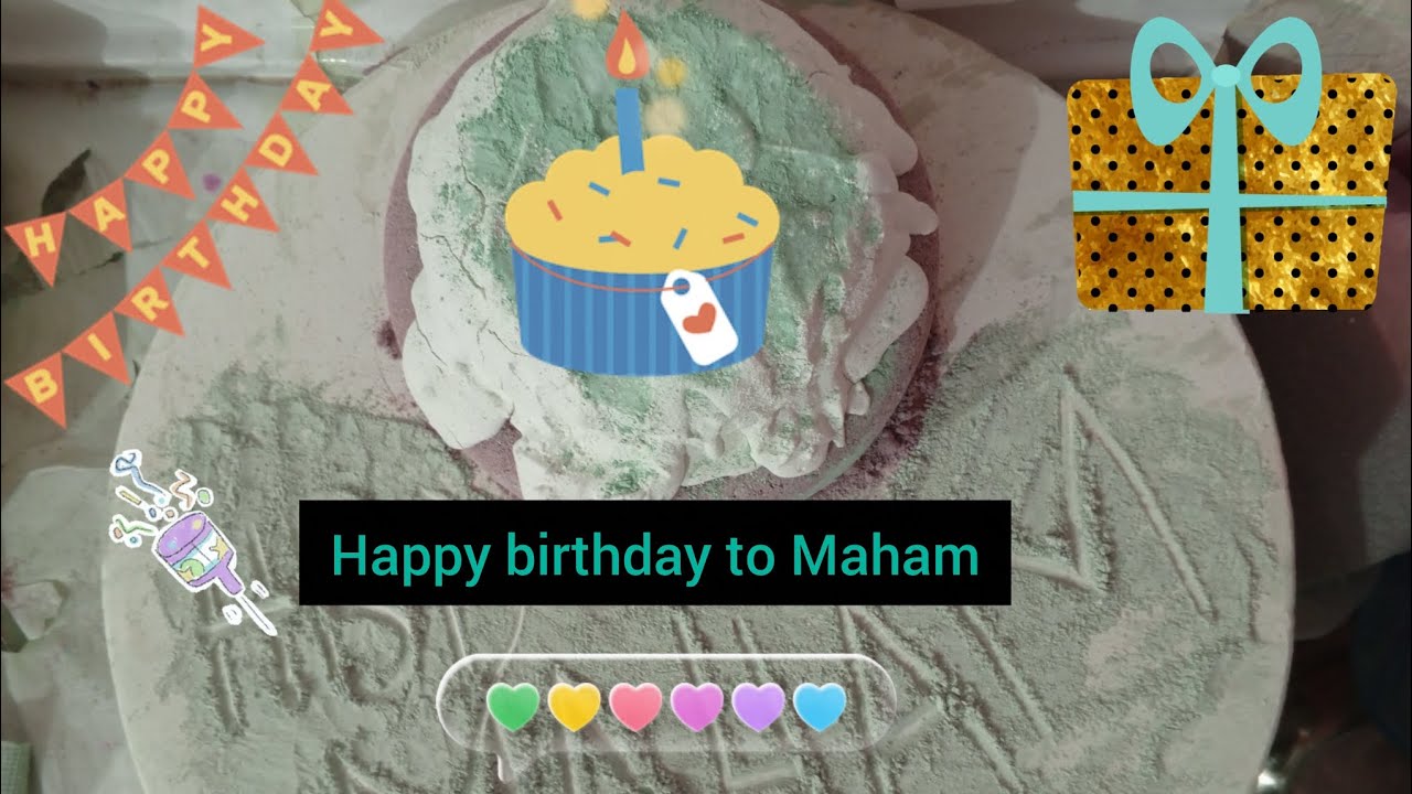 HBD celebration video for @rmasmr5499 🎂🎉| Satisfying and interesting ...