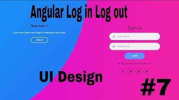 Angular Admin Dashboard Log in Page design with beautiful Animation( real time project 🔥🔥🔥)Part 7