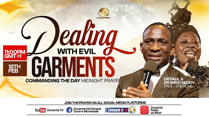 COMMANDING THE DAY || DEALING WITH EVIL GARMENT REBROADCAST || 19-02-2025