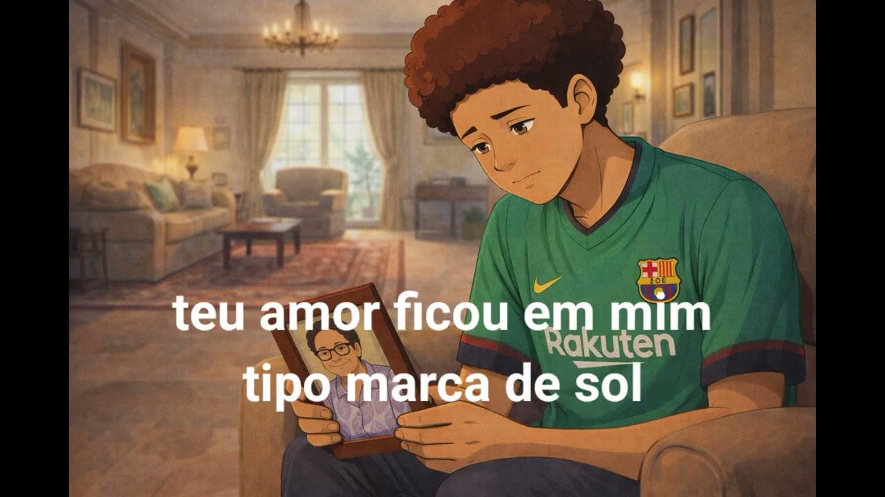 Mãe, teu amor ficou em mim tipo marca de sol, novo trap
