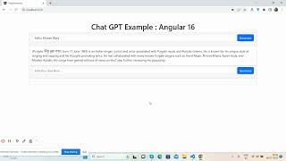 Building AI-Chatbot App With Chat GPT API In Angular 16