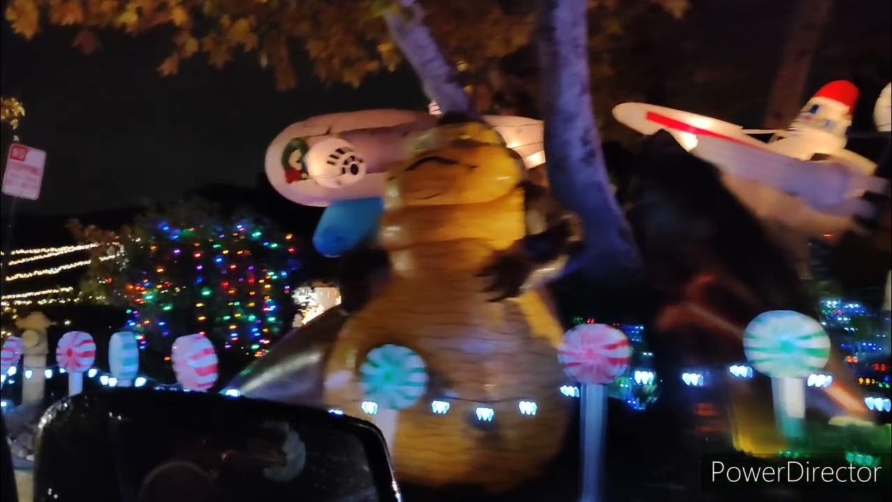 THOROUGHBRED CHRISTMAS LIGHTS AT RANCHO CUCAMONGA (12/25/21) YouTube