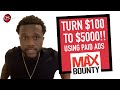 How to Turn $100 Into $5000 Using Propeller Ads and Max Bounty! 💰Yon World