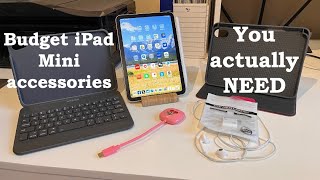 Budget iPad Accessories YOU Need for an iPad Mini