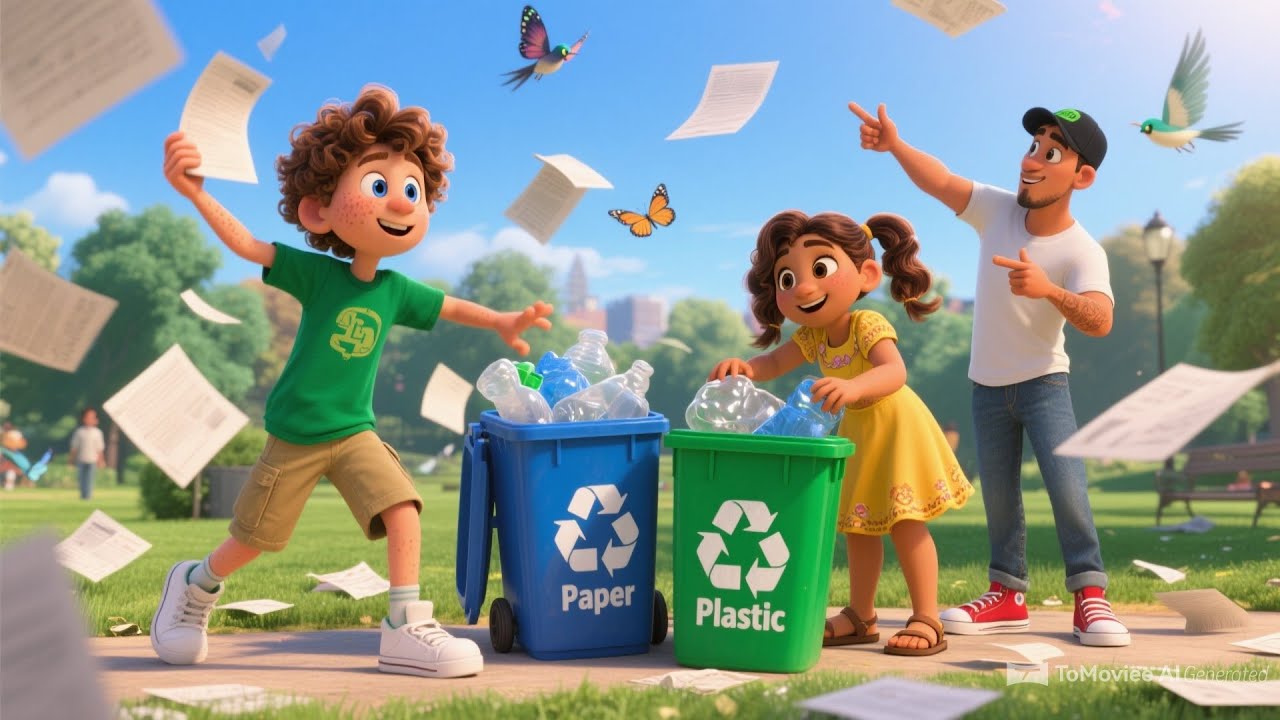 🌎 Save Our Planet, Little Heroes! | Eco Adventure Song for Kids | Recycle, Reuse & Go Green! 🌱