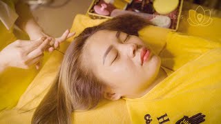 ASMR | Head massage & Hair Cracking for all who are tired at Co Ba Sai Gon Spa